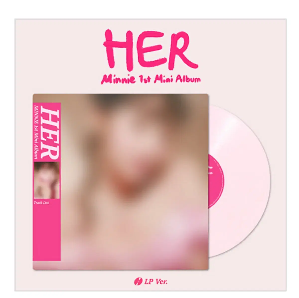 아이들 민니 솔로 미니 앨범 Her LP 엘피